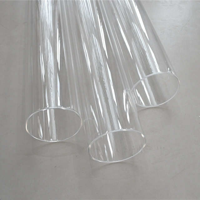 Large Diameter Heat Resistance Fused Quartz Glass Tube