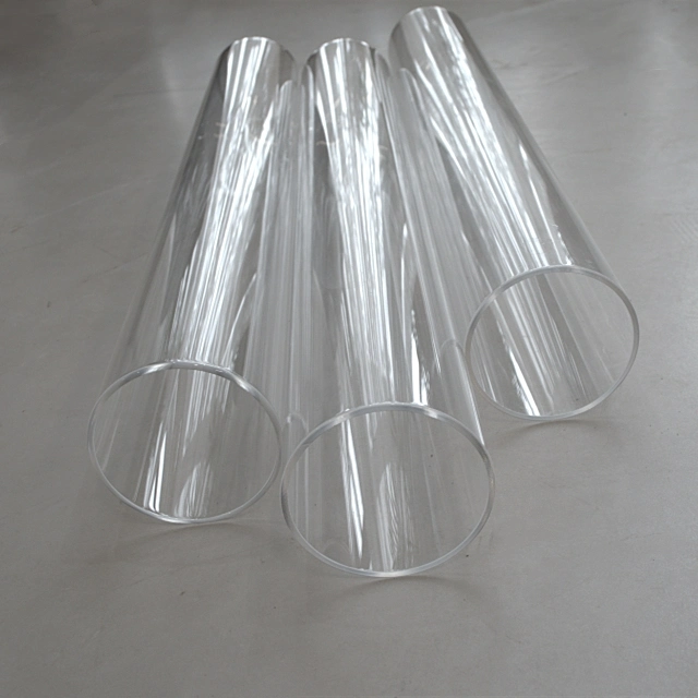 Large Diameter Heat Resistance Fused Quartz Glass Tube